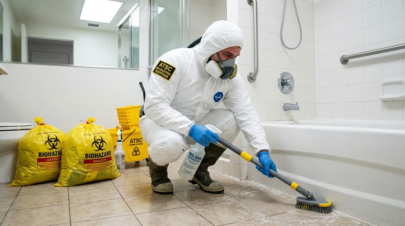 Decontamination equipment deployed for Blood Cleanup in Dallas